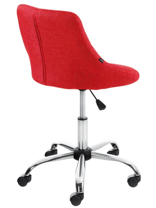 Scaun de lucru Tesatura Lazio, roșu Scaun de lucru Tesatura Lazio, roșu