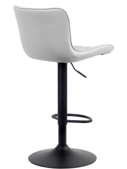 Set 2 taburete de bar Emma imitatie piele, alb Set 2 taburete de bar Emma imitatie piele, alb