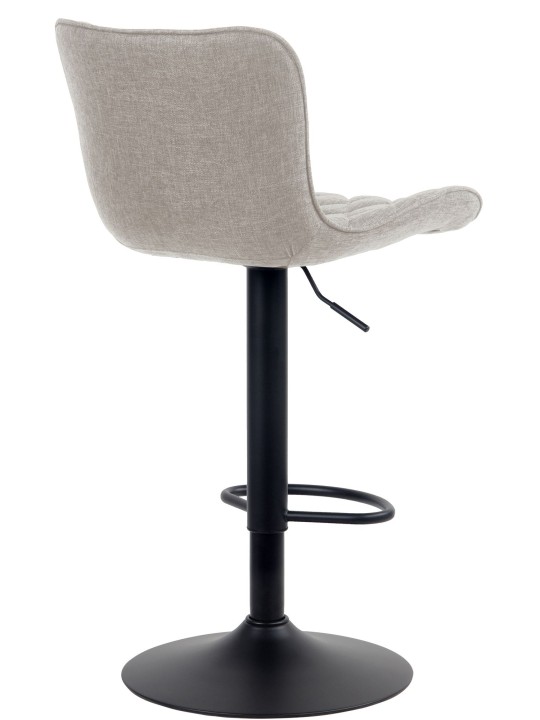 Set 2 scaune de bar Emma stofa, taupe