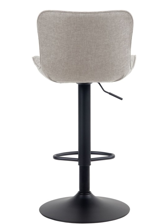 Set 2 scaune de bar Emma stofa, taupe