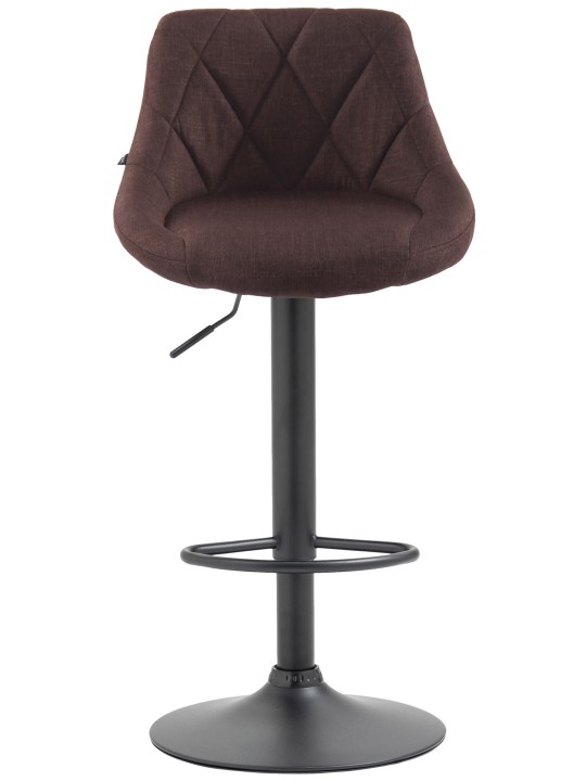 Scaun de bar țesătură Lazio, maro