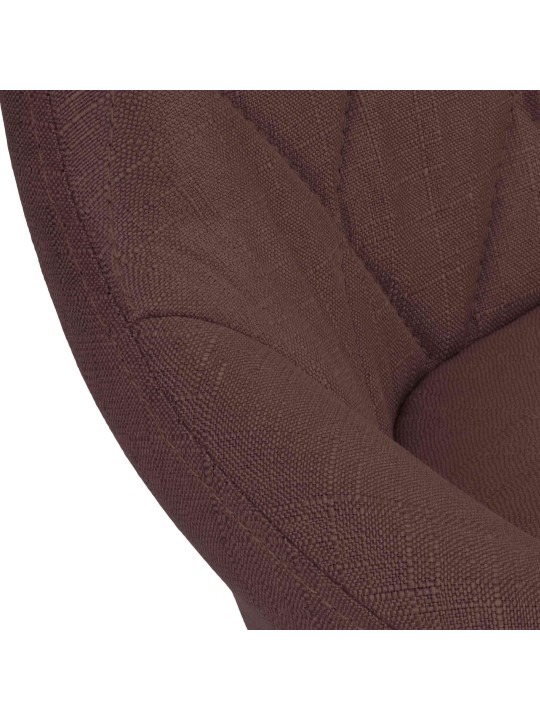 Scaun de bar țesătură Lazio, maro