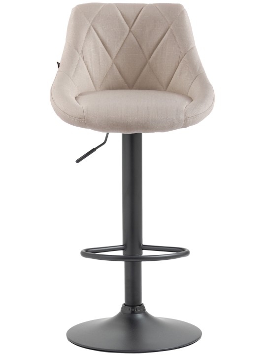 Scaun de bar țesătură Lazio, crem Scaun de bar țesătură Lazio, crem