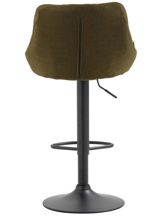 Scaun de bar țesătură Lazio, verde