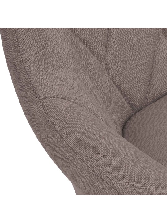 Scaun de bar țesătură Lazio, taupe