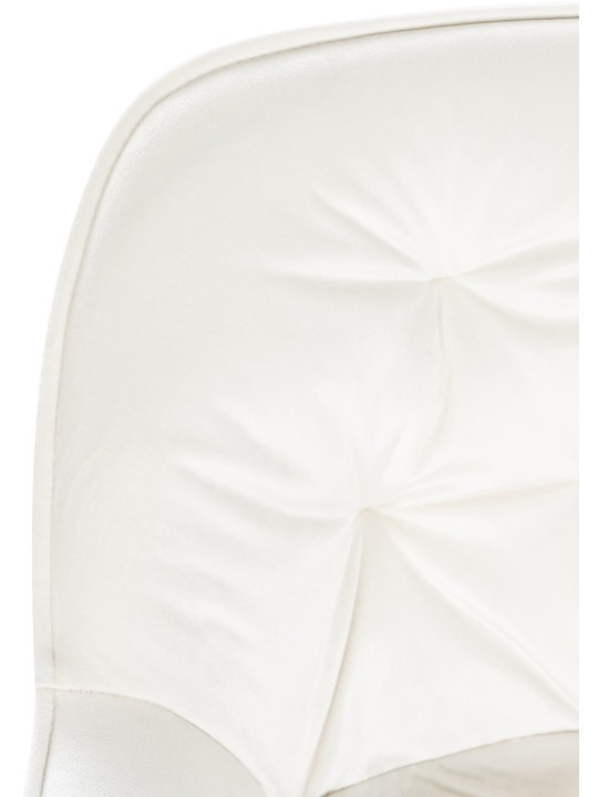 Set 2 scaune de bar Gibson catifea, crem Set 2 scaune de bar Gibson catifea, crem