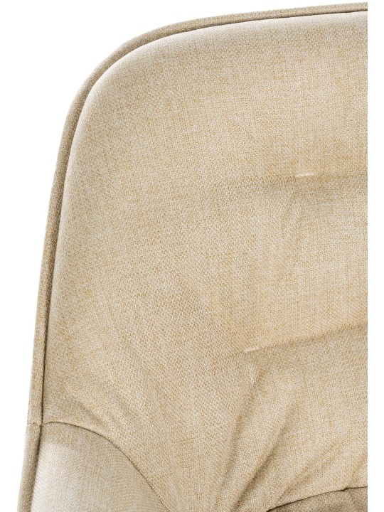 Set 2 scaune de bar din material Gibson, crem Set 2 scaune de bar din material Gibson, crem