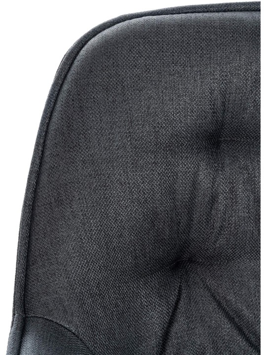 Scaun de bar țesătură Gibson, gri închis