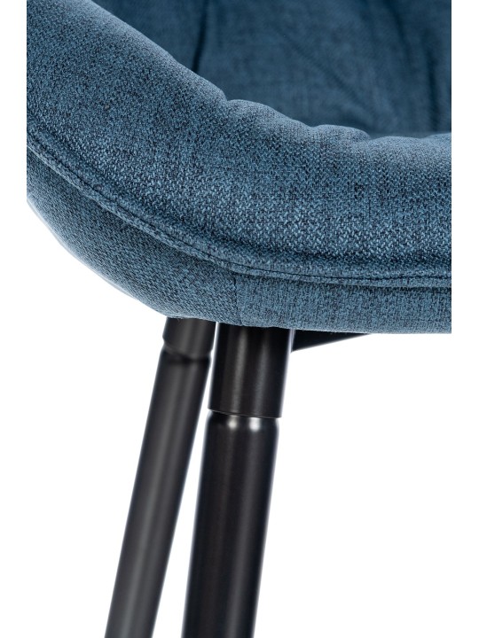 Scaun de bar țesătură Gibson, albastru Scaun de bar țesătură Gibson, albastru