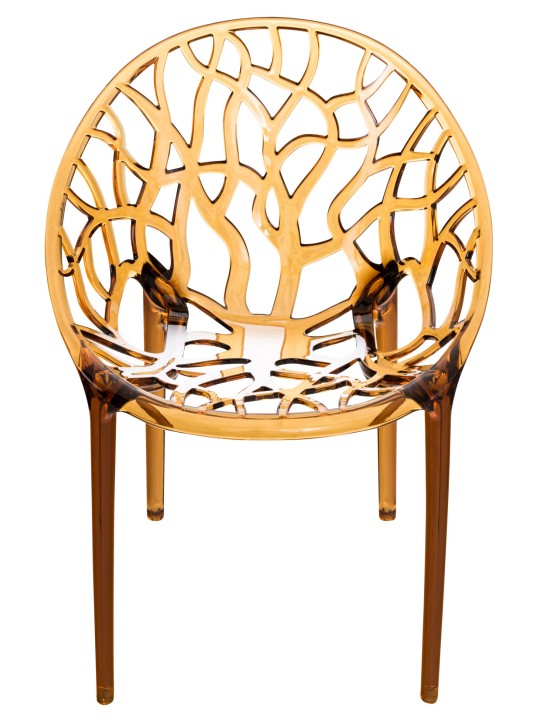 Scaun stivuitor CRYSTAL, chihlimbar