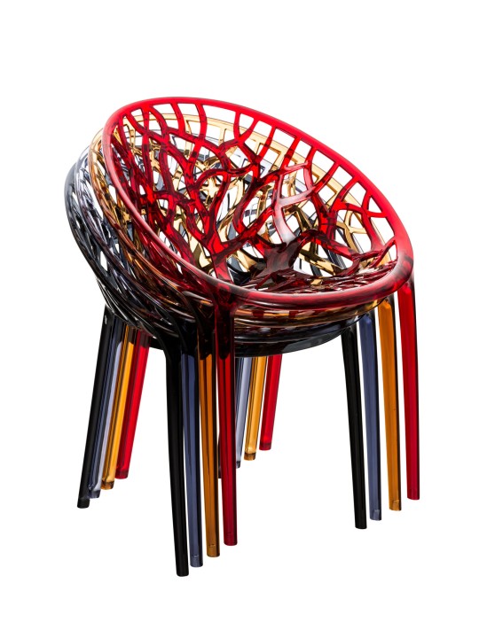 Scaun stivuitor CRYSTAL, gri