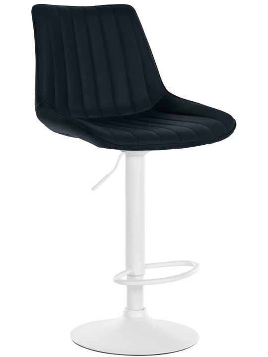Scaun de bar Toni imitatie piele, negru