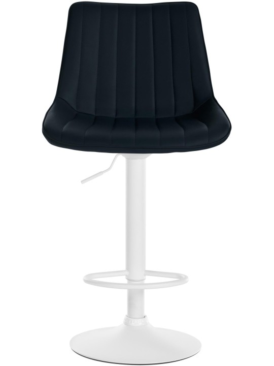 Scaun de bar Toni imitatie piele, negru