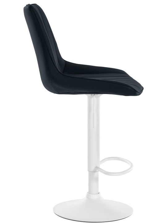Scaun de bar Toni imitatie piele, negru