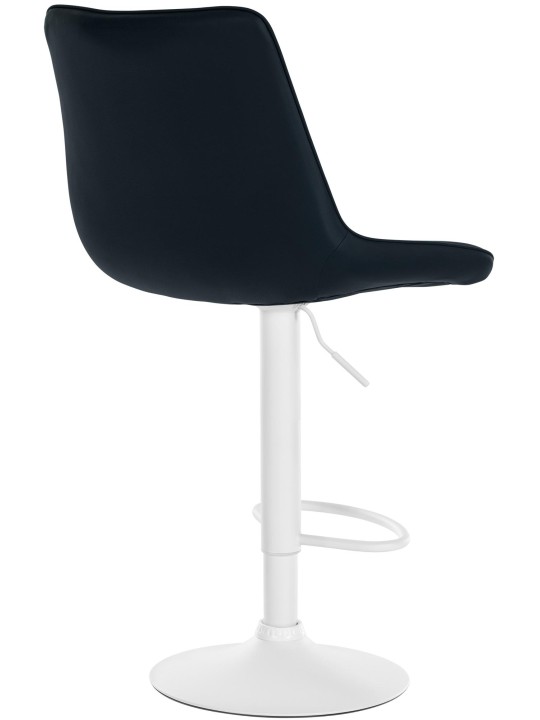 Scaun de bar Toni imitatie piele, negru