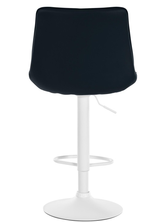 Scaun de bar Toni imitatie piele, negru