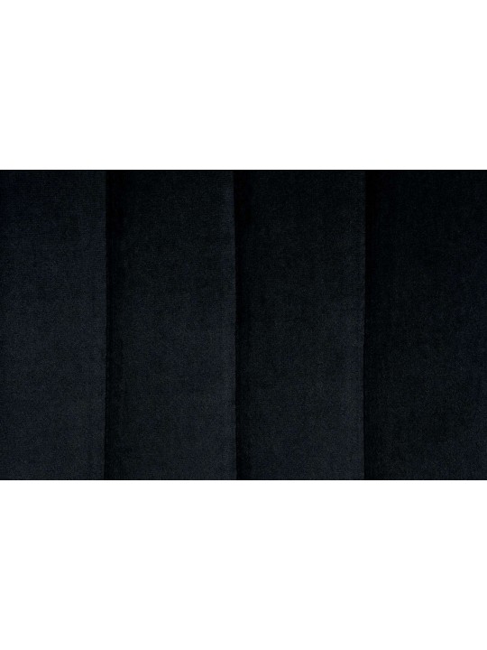 Scaun de bar Toni catifea crom, negru