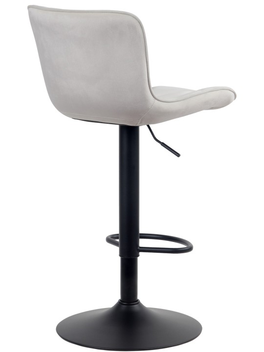 Scaun de bar Linus catifea, crem