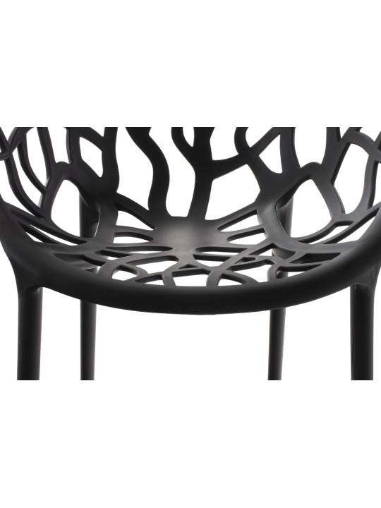 Set 4 scaune Hope, negru