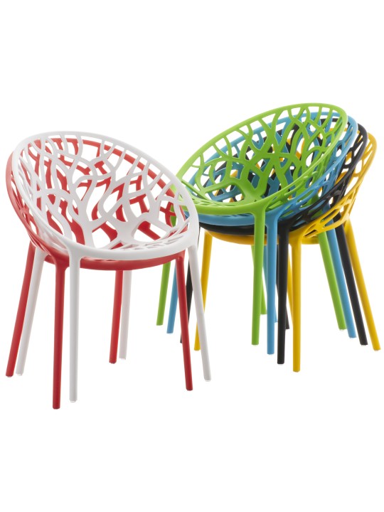 Set 4 scaune Hope, negru