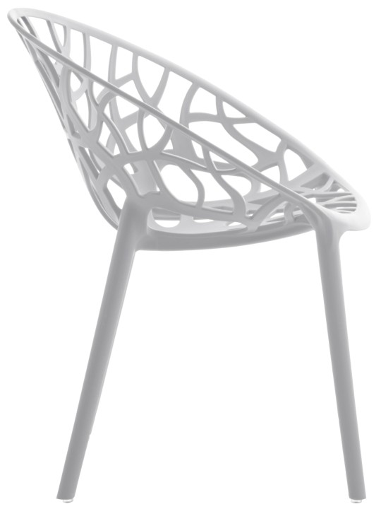 Set 4 scaune Hope, gri deschis