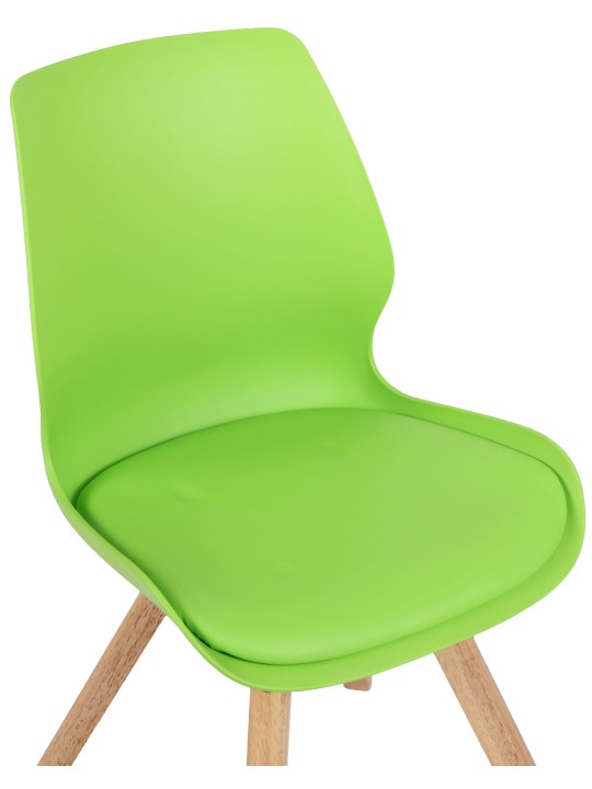 Scaun Luna plastic, verde Scaun Luna plastic, verde