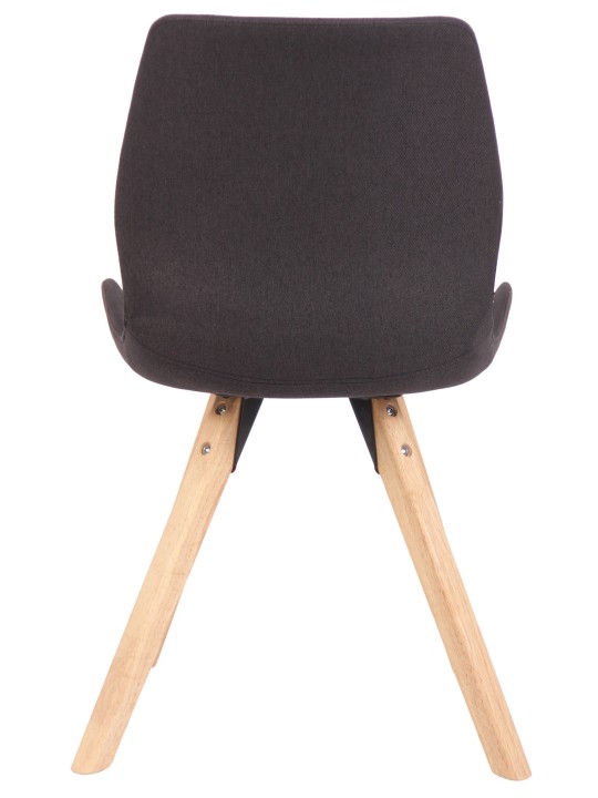 Set 2 scaune Luna stofa, negru