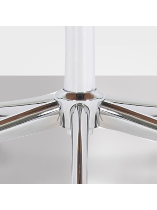 Scaun de birou Chicago imitatie piele, nuc/negru