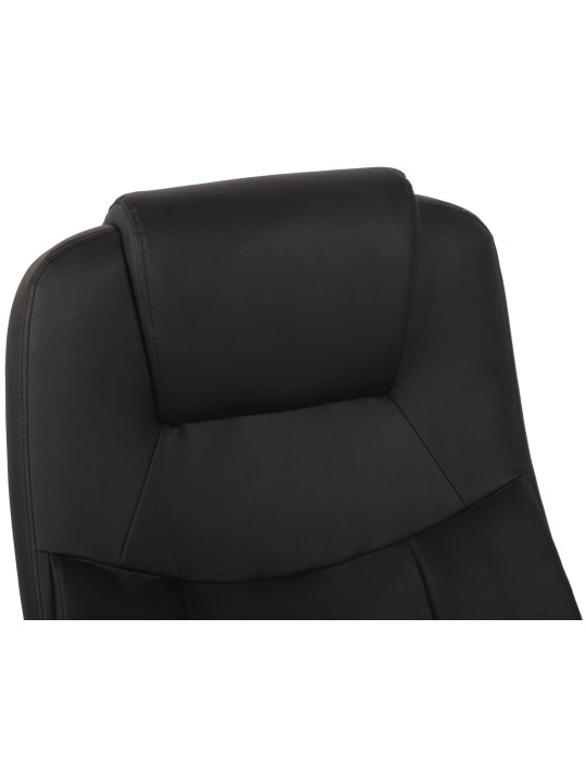 Scaun de birou BIG Apollo imitatie piele V2, negru