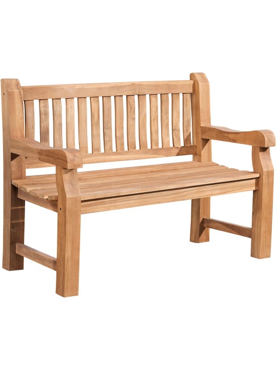 Bancă din tec Jackson V2 120 cm, tec