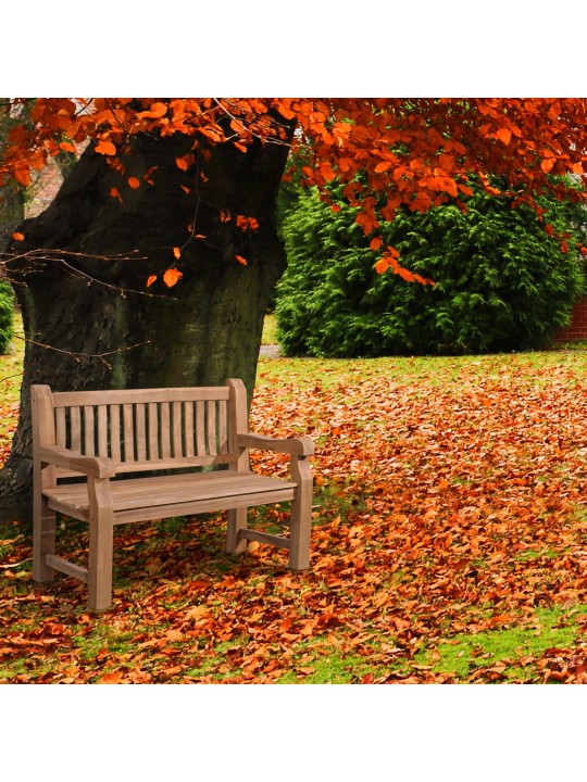 Bancă din tec Jackson V2 120 cm, tec