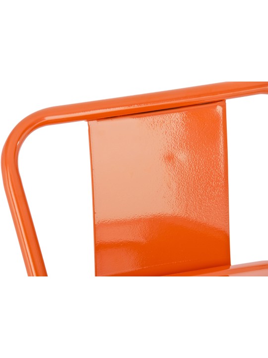 Set 4 scaune de bar Mason, portocaliu