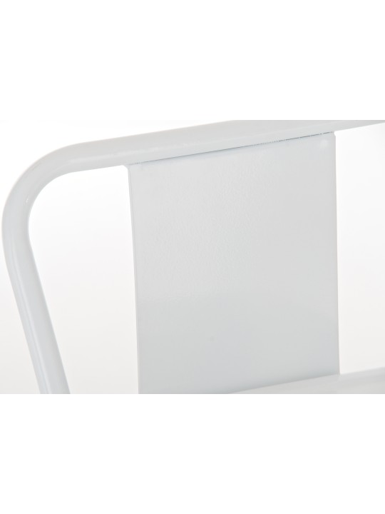 Set 4 scaune de bar Mason, alb