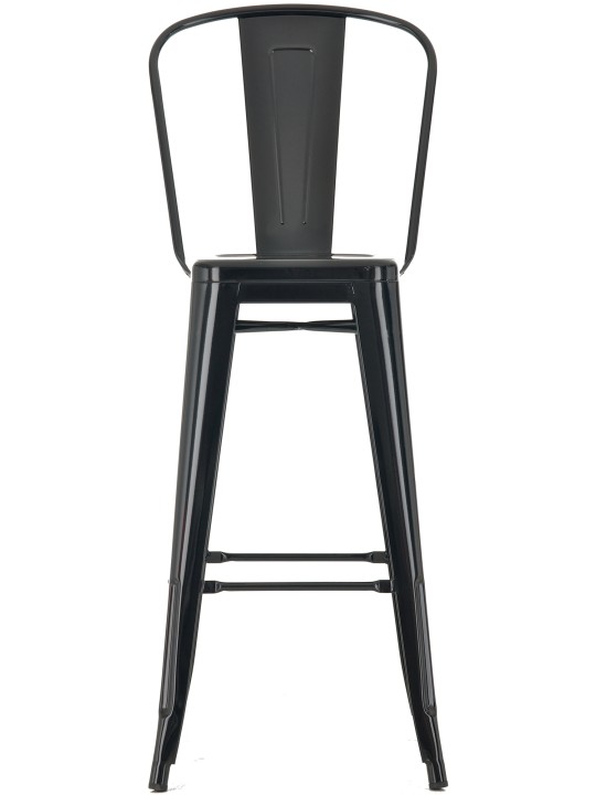 Set 4 scaune de bar Aiden, negru Set 4 scaune de bar Aiden, negru