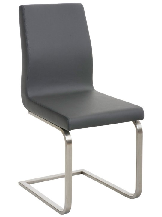 Set de 2 scaune de sufragerie Belfort, gri Set de 2 scaune de sufragerie Belfort, gri