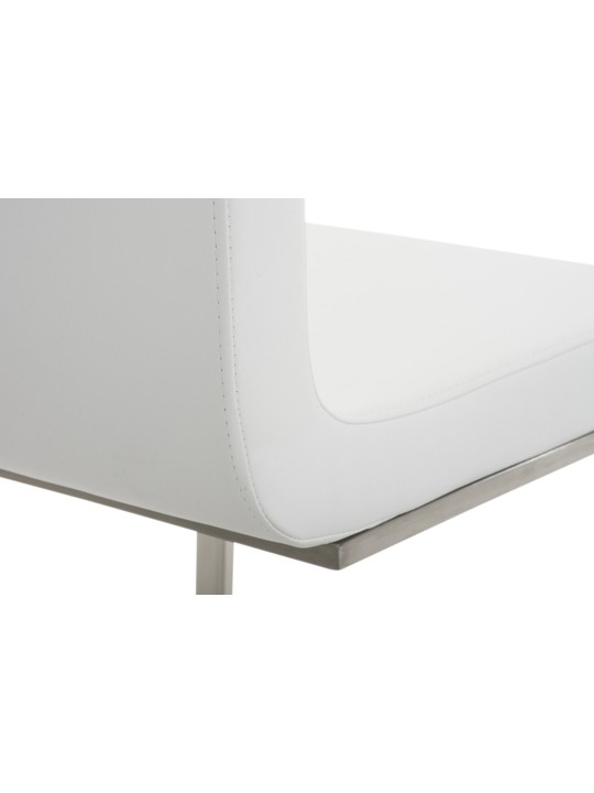 Set de 2 scaune de sufragerie Belfort, alb