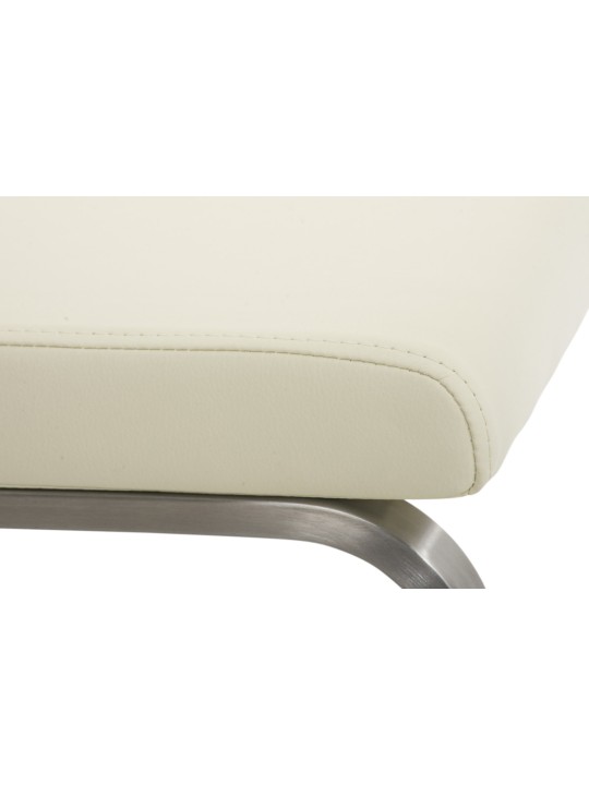 Set de 2 scaune de sufragerie Belfort, crem