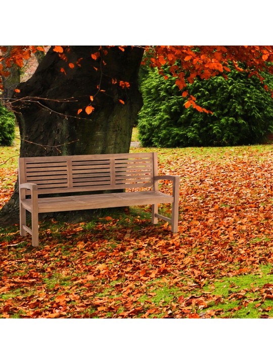 Bancă din tec Halden 180 cm, tec