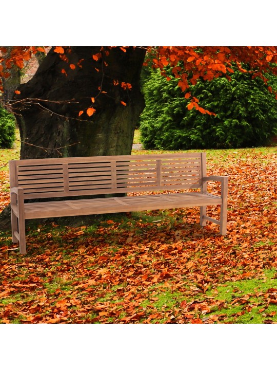 Bancă din tec Halden 240 cm, tec