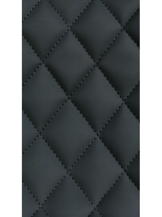 Scaun de bar Minosa imitatie piele, negru