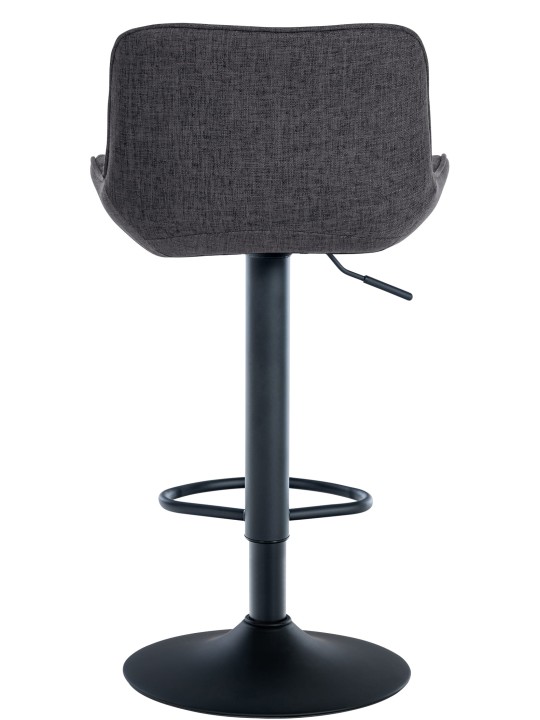 Scaun de bar Tesatura Minosa, negru