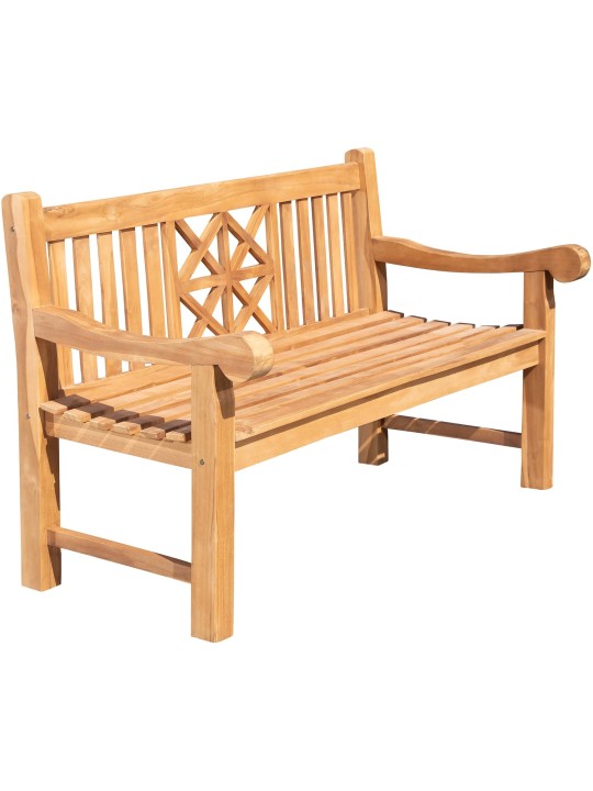 Bancă din tec Florida 150 cm, tec