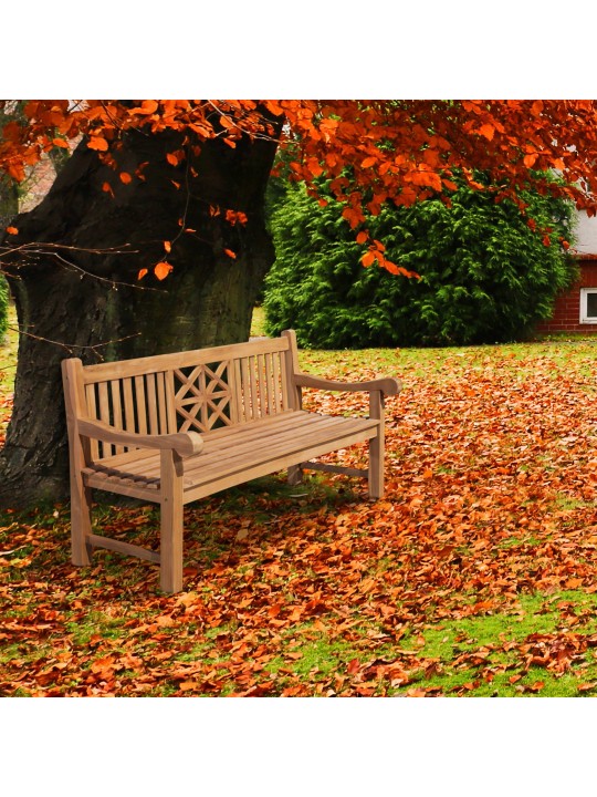 Bancă din tec Florida 200 cm, tec