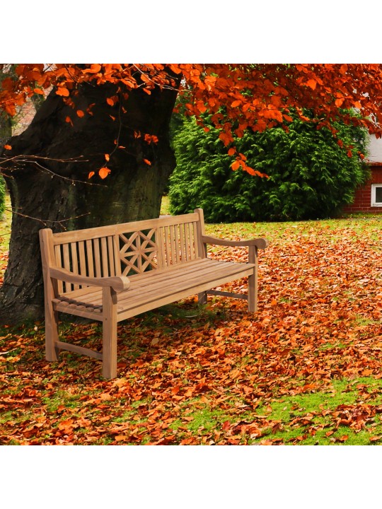 Bancă din tec Florida 220 cm, tec