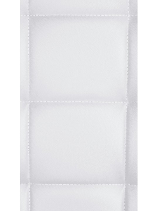 Scaun de bar Peking V2 piele artificiala, alb