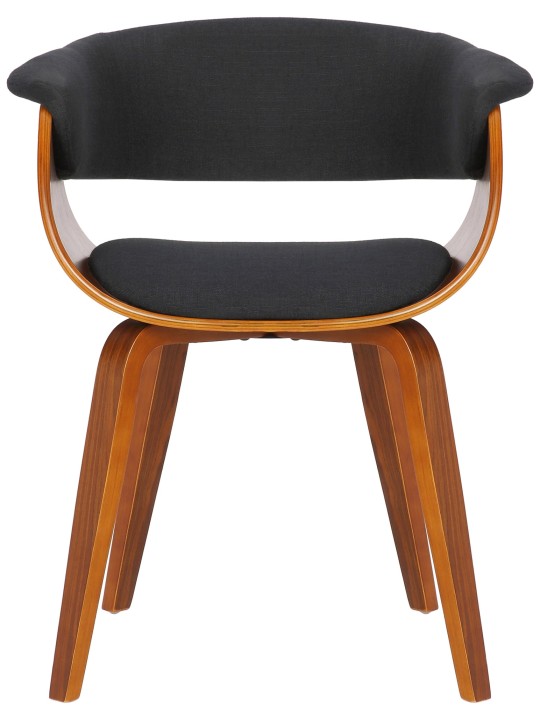 Scaun Bruce tesatura nuc, negru Scaun Bruce tesatura nuc, negru