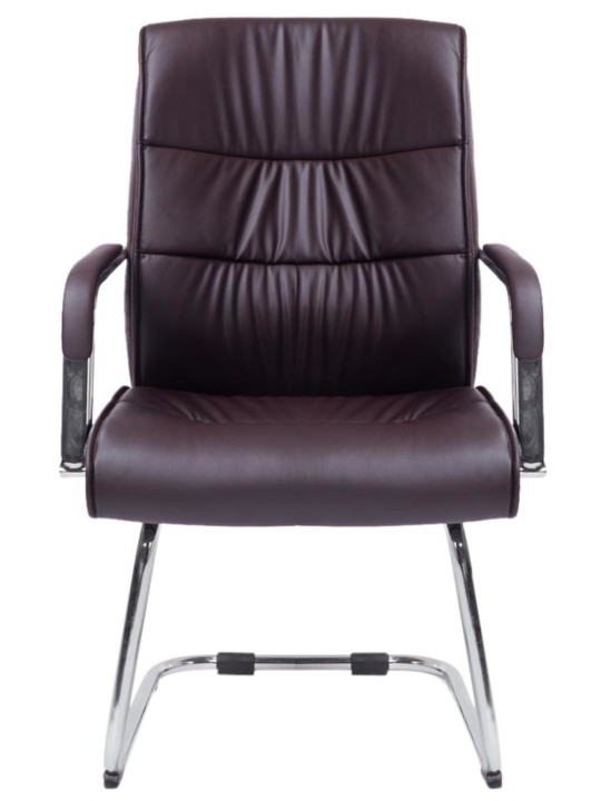 Set 2 scaune vizitator Sievert, maro