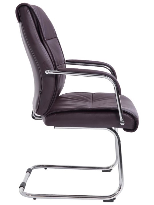 Set 2 scaune vizitator Sievert, maro