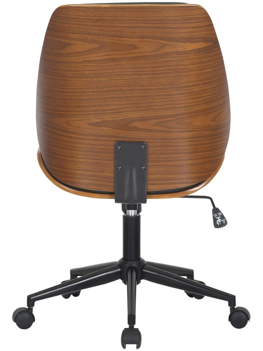 Scaun de birou Mitch, nuc/negru