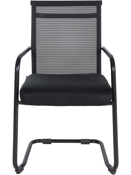 Scaun vizitator Denny, negru